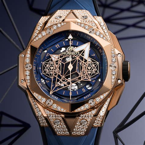 the hublot sang bleu